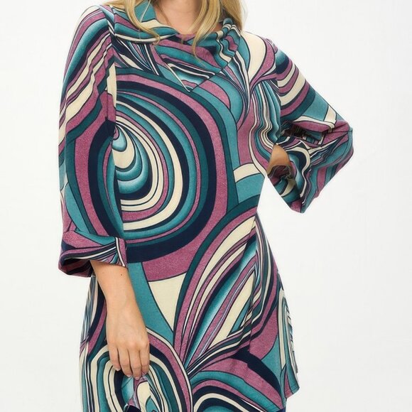 Split Neckline Tunic - Picture 1 of 6